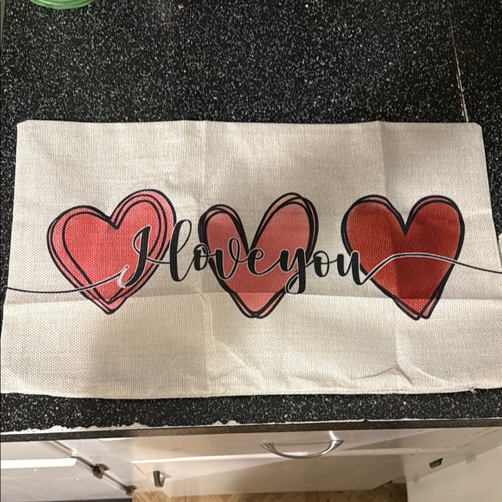 Valentine’s Day’s 'I Love You' pillowcase